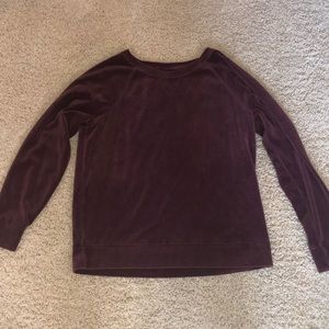 Purple pullover